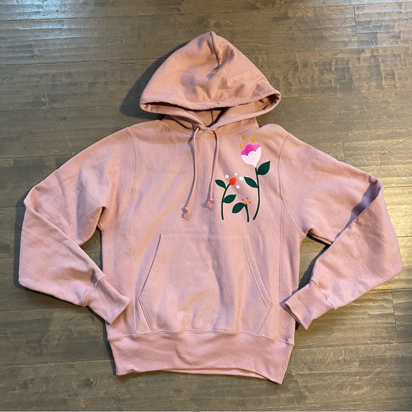 Champion X Steffi Lynn Onward & Upward Reverse Weave Hoodie Sweatshirt - Picture 9 of 15
